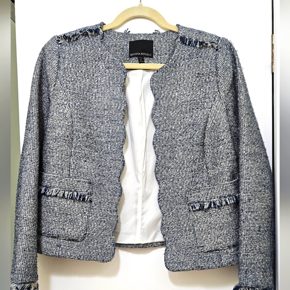 Banana Republic Women's Blazer Jacket Size Petite 8